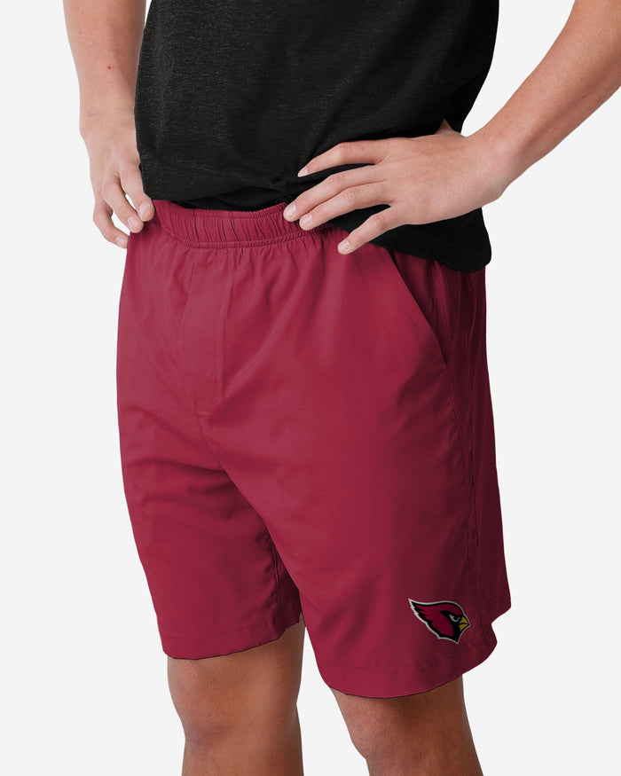 Arizona Cardinals Solid Woven Shorts FOCO S - FOCO.com