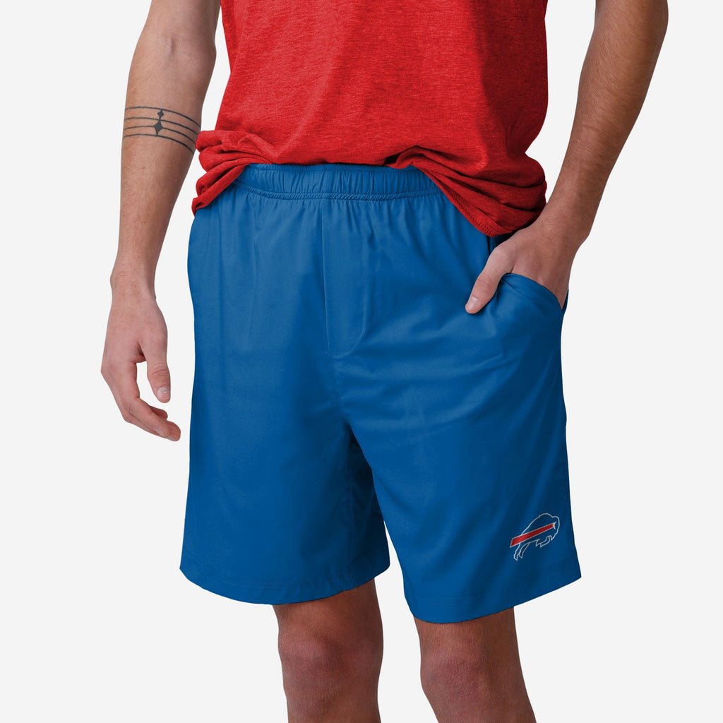 Buffalo Bills Solid Woven Shorts FOCO S - FOCO.com