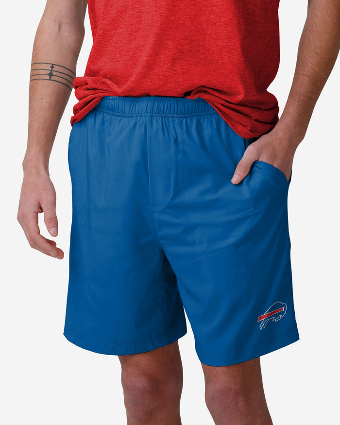 Buffalo Bills Solid Woven Shorts FOCO S - FOCO.com