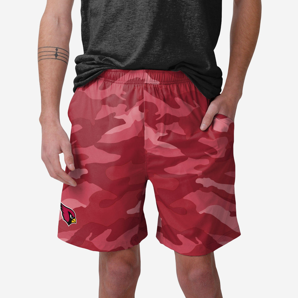 Arizona Cardinals Tonal Camo Woven Shorts FOCO S - FOCO.com