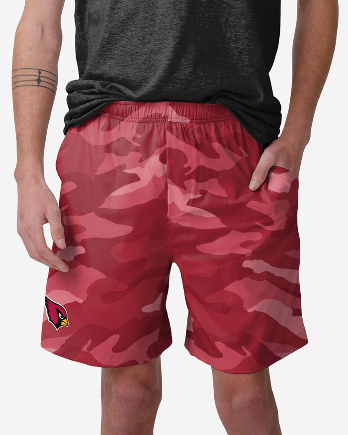 Arizona Cardinals Tonal Camo Woven Shorts FOCO S - FOCO.com