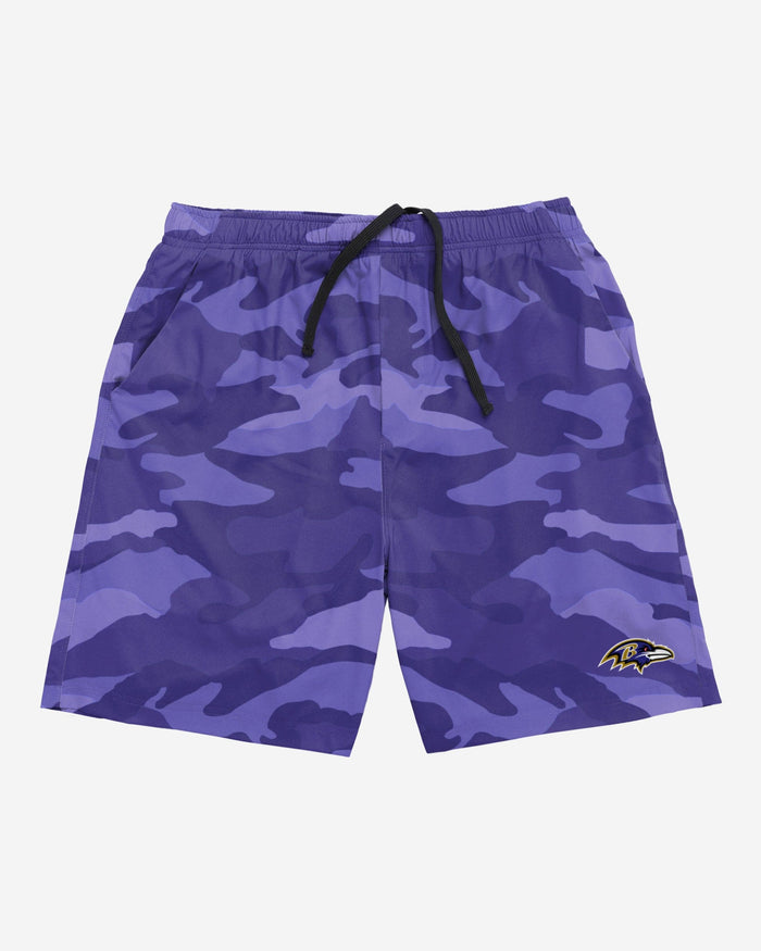 Baltimore Ravens Tonal Camo Woven Shorts FOCO - FOCO.com