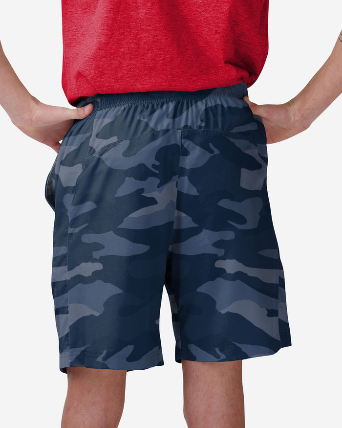 New England Patriots Tonal Camo Woven Shorts FOCO - FOCO.com