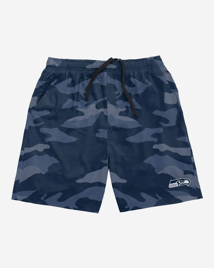 Seattle Seahawks Tonal Camo Woven Shorts FOCO - FOCO.com