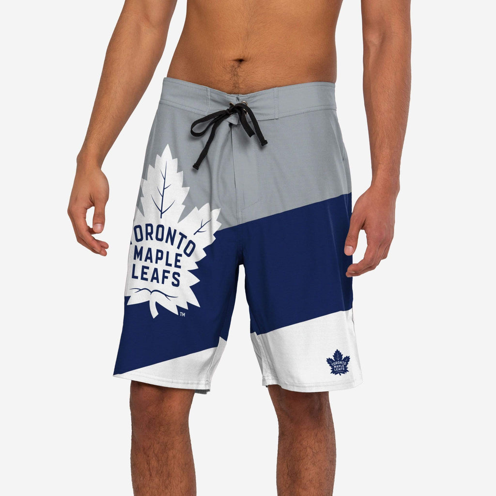 Toronto Maple Leafs Color Dive Boardshorts FOCO S - FOCO.com