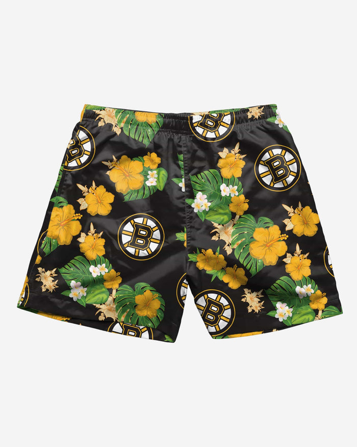 Boston Bruins Floral Swimming Trunks FOCO - FOCO.com