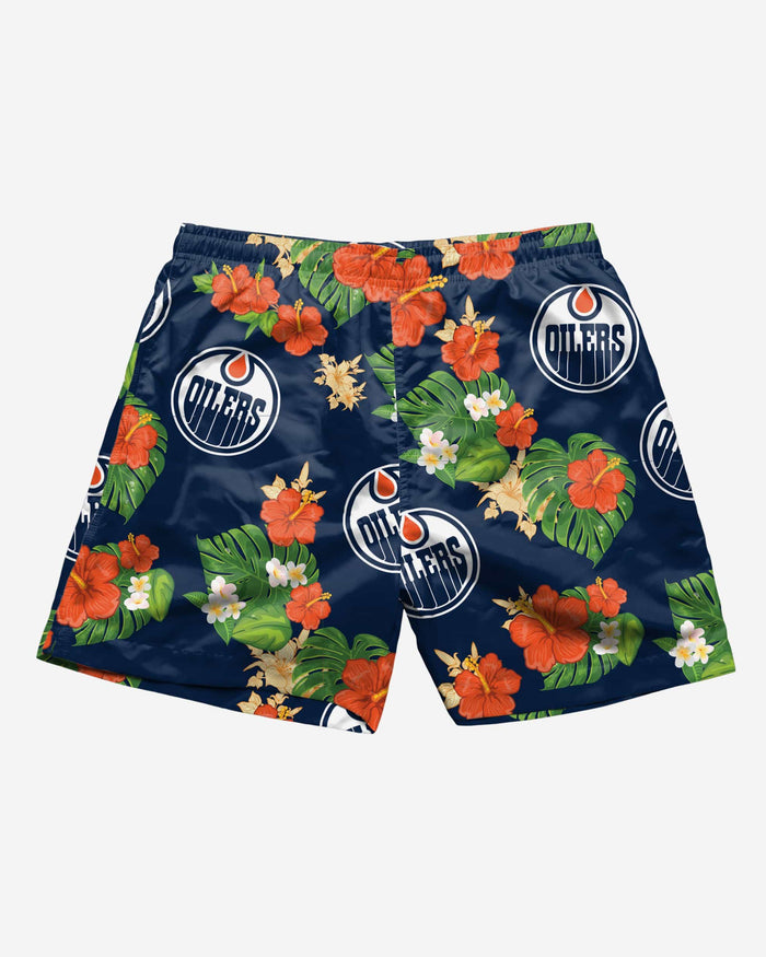 Edmonton Oilers Floral Swimming Trunks FOCO - FOCO.com