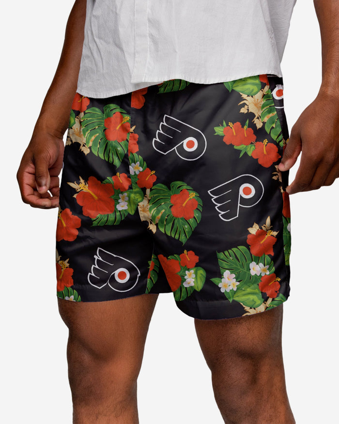 Philadelphia Flyers Floral Swimming Trunks FOCO S - FOCO.com