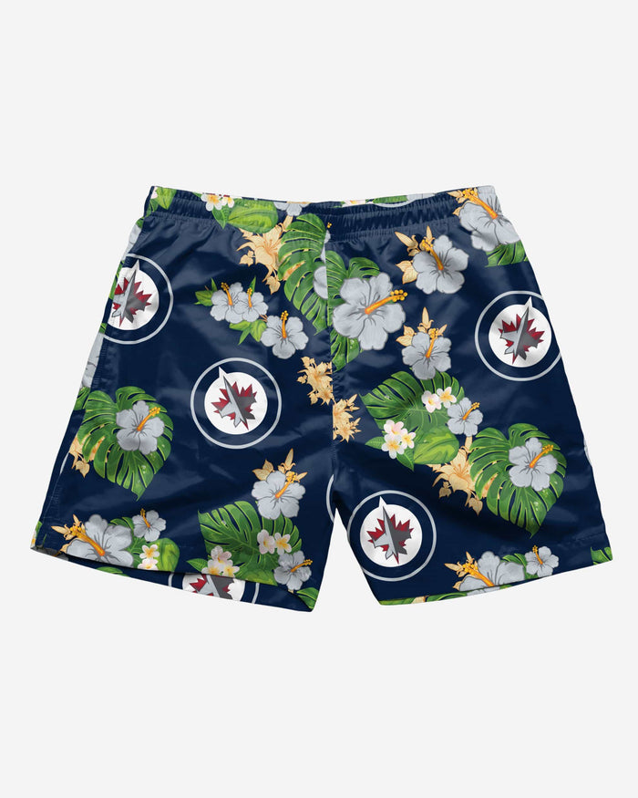 Winnipeg Jets Floral Swimming Trunks FOCO - FOCO.com