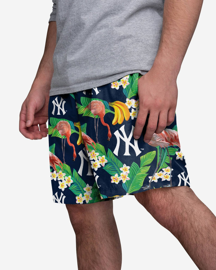 New York Yankees Floral Shorts FOCO S - FOCO.com