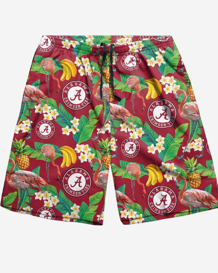 Alabama Crimson Tide Floral Shorts FOCO - FOCO.com