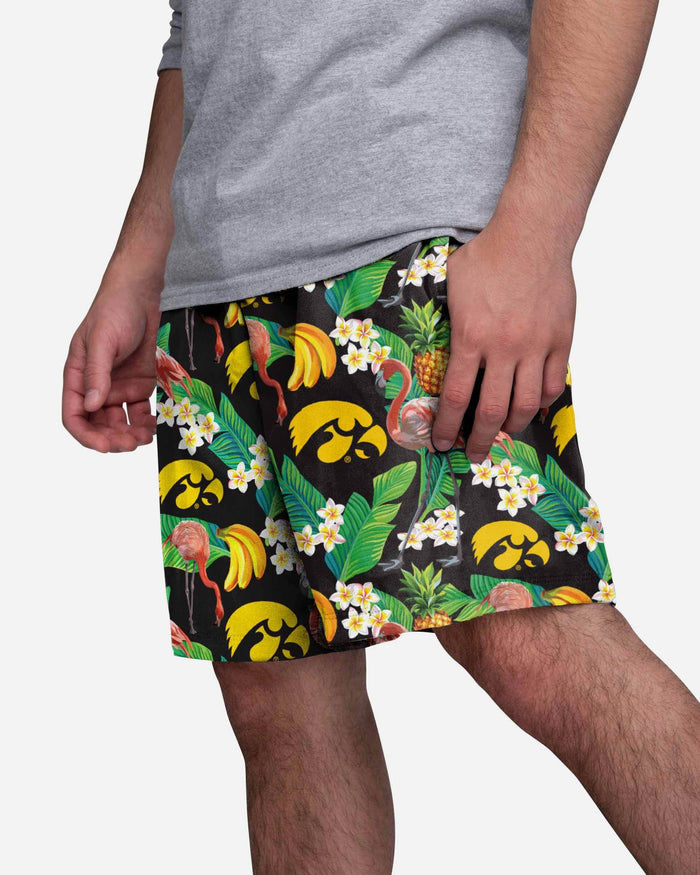 Iowa Hawkeyes Floral Shorts FOCO S - FOCO.com