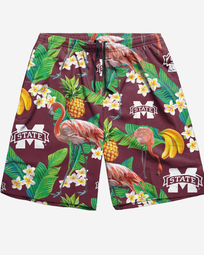 Mississippi State Bulldogs Floral Shorts FOCO - FOCO.com