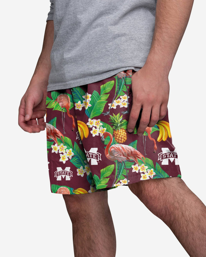 Mississippi State Bulldogs Floral Shorts FOCO S - FOCO.com