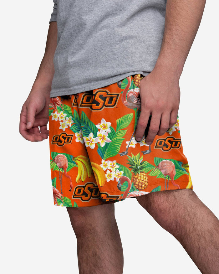 Oklahoma State Cowboys Floral Shorts FOCO S - FOCO.com