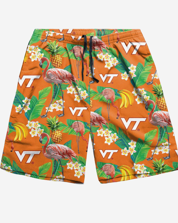 Virginia Tech Hokies Floral Shorts FOCO - FOCO.com