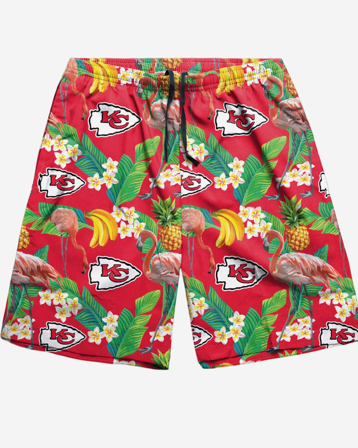 Kansas City Chiefs Floral Shorts FOCO - FOCO.com