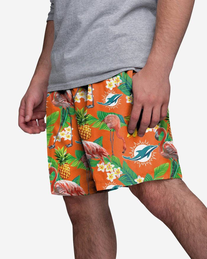 Miami Dolphins Floral Shorts FOCO S - FOCO.com