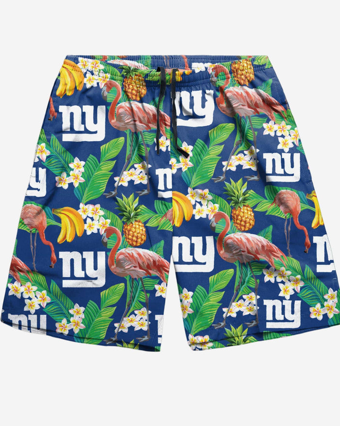 New York Giants Floral Shorts FOCO - FOCO.com