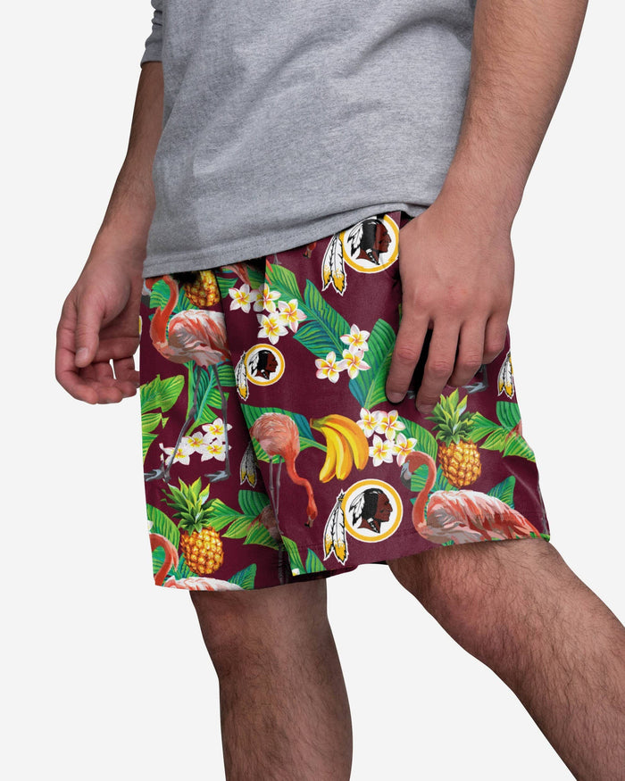 Washington Commanders Floral Shorts FOCO S - FOCO.com