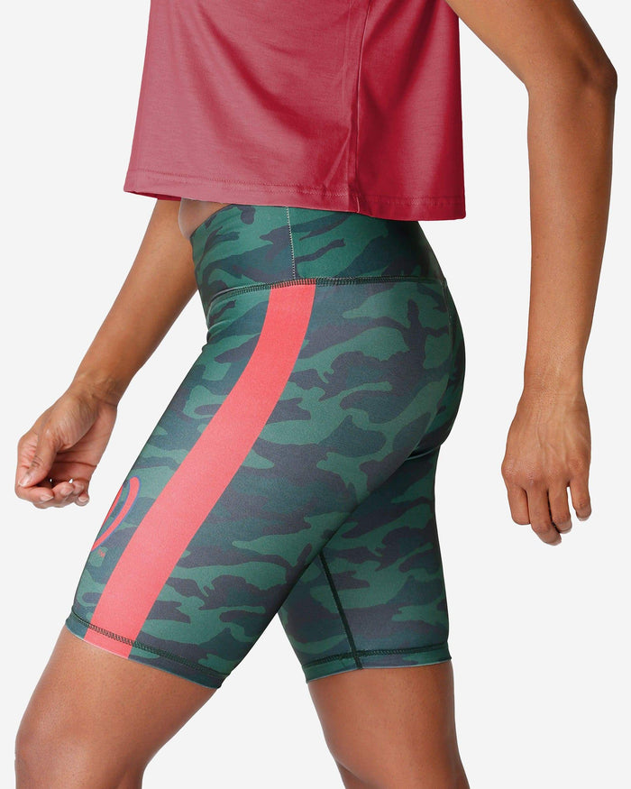 Washington Nationals Womens Camo Bike Shorts FOCO - FOCO.com