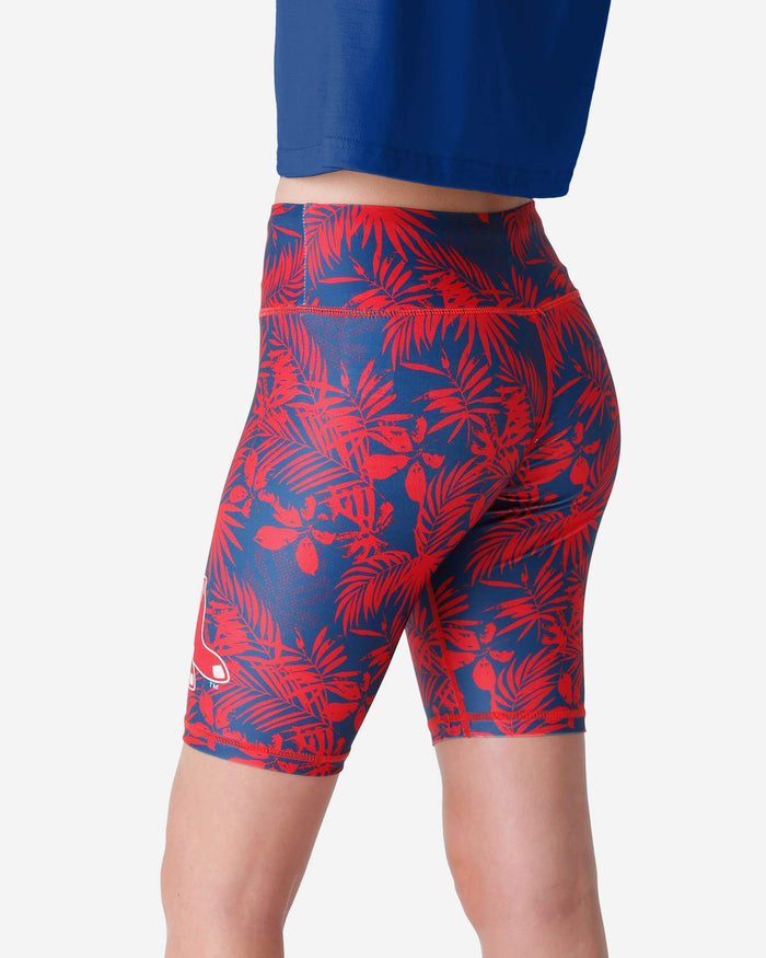 Boston Red Sox Womens Floral Bike Shorts FOCO - FOCO.com