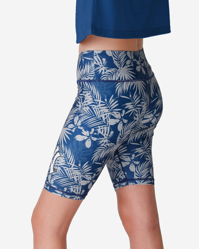 New York Yankees Womens Floral Bike Shorts FOCO - FOCO.com