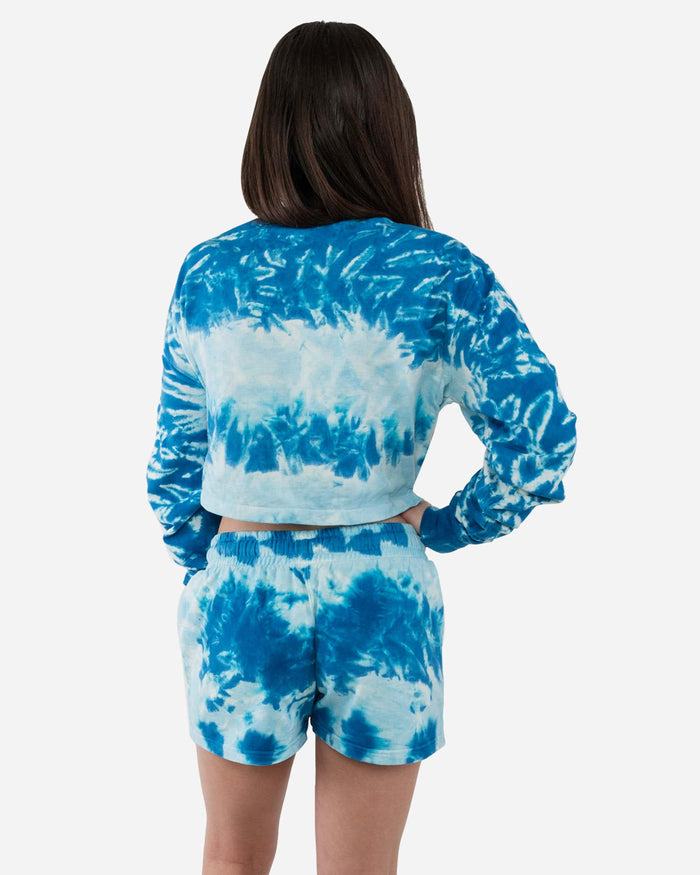 Chicago Cubs Womens Tie-Dye Rush Lounge Shorts FOCO - FOCO.com