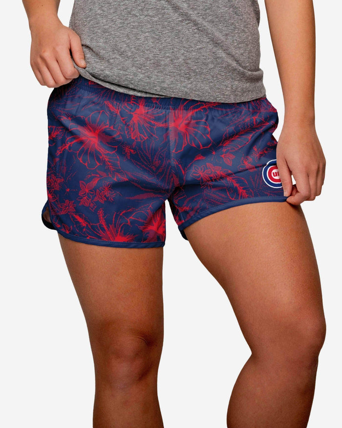 Chicago Cubs Womens Island Vibes Shorts FOCO S - FOCO.com