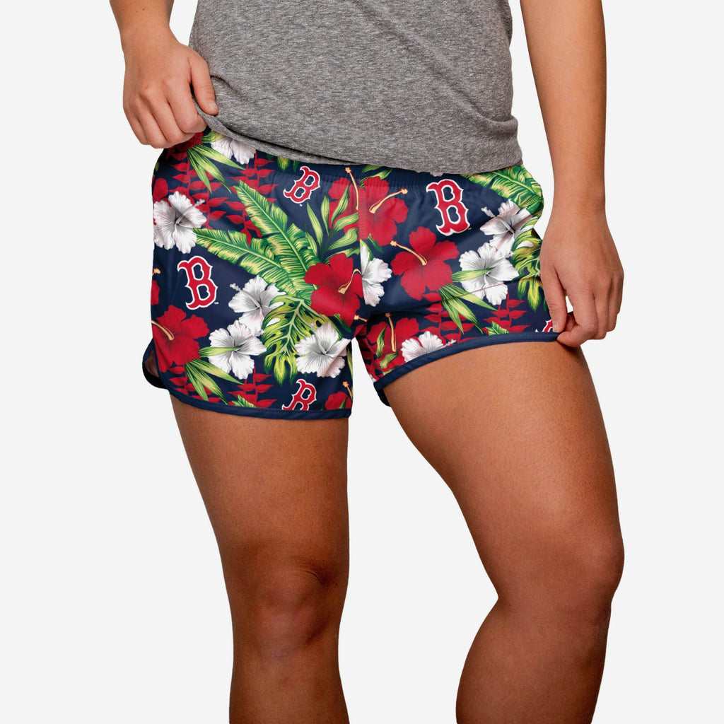 Boston Red Sox Womens Tropical Breeze Shorts FOCO S - FOCO.com