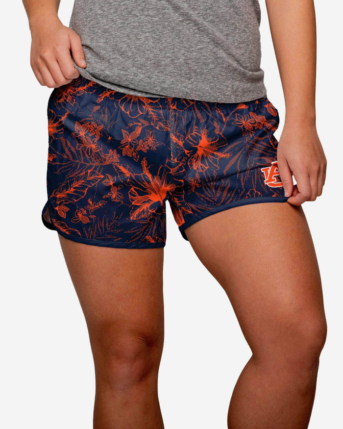 Auburn Tigers Womens Island Vibes Shorts FOCO S - FOCO.com