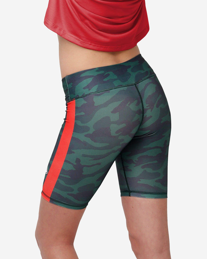 Kansas City Chiefs Womens Camo Bike Shorts FOCO - FOCO.com