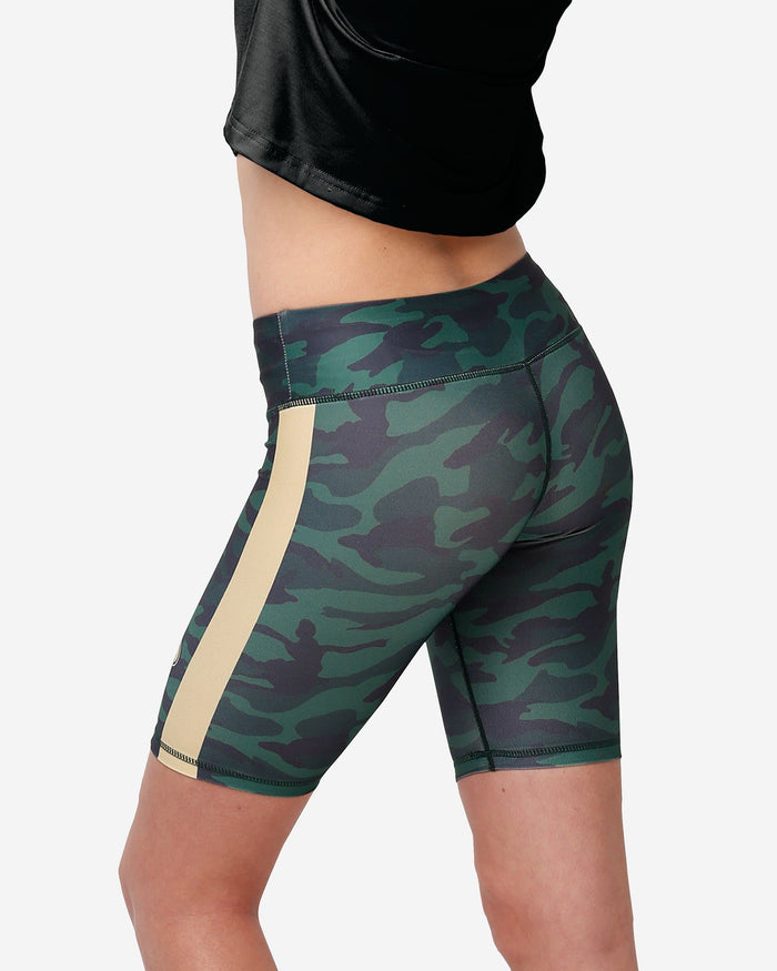 New Orleans Saints Womens Camo Bike Shorts FOCO - FOCO.com