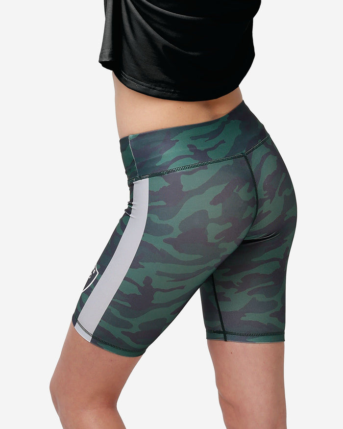 Las Vegas Raiders Womens Camo Bike Shorts FOCO - FOCO.com