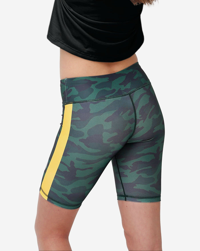 Pittsburgh Steelers Womens Camo Bike Shorts FOCO - FOCO.com