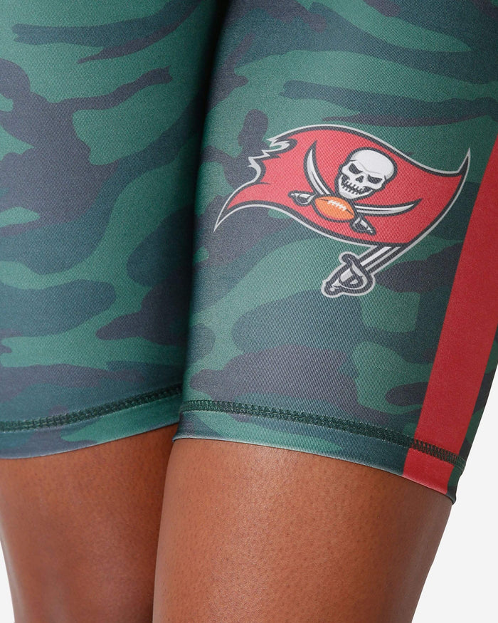 Tampa Bay Buccaneers Womens Camo Bike Shorts FOCO - FOCO.com