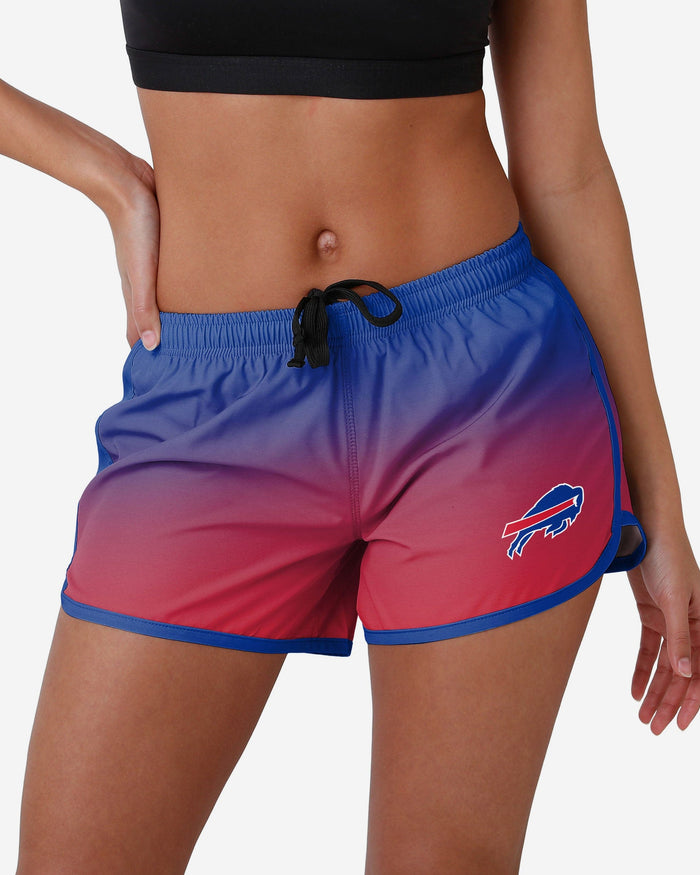 Buffalo Bills Womens Gradient Running Shorts FOCO S - FOCO.com