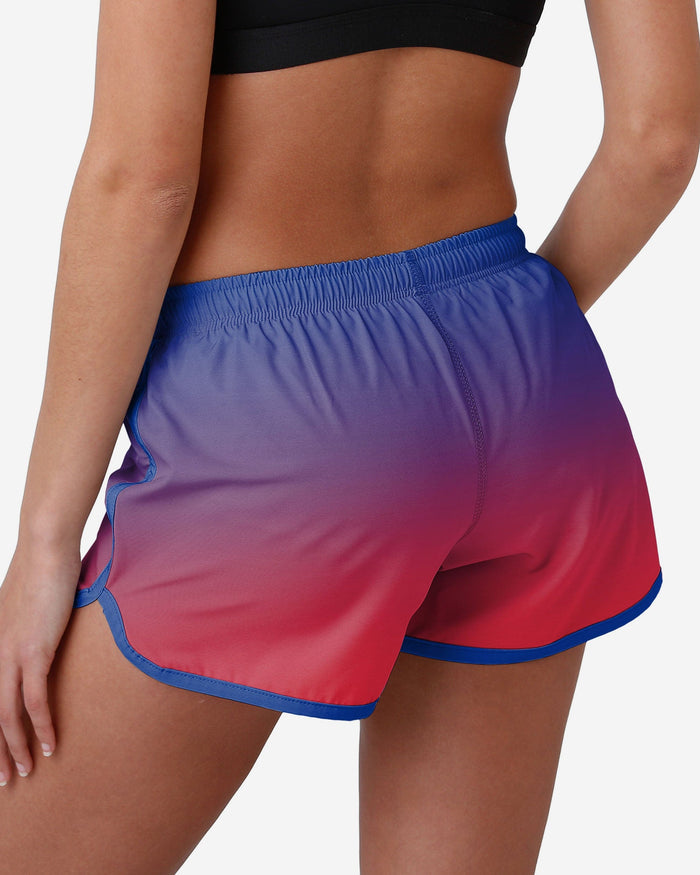 Buffalo Bills Womens Gradient Running Shorts FOCO - FOCO.com