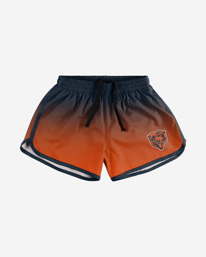 Chicago Bears Womens Gradient Running Shorts FOCO - FOCO.com