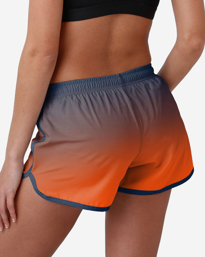 Denver Broncos Womens Gradient Running Shorts FOCO - FOCO.com