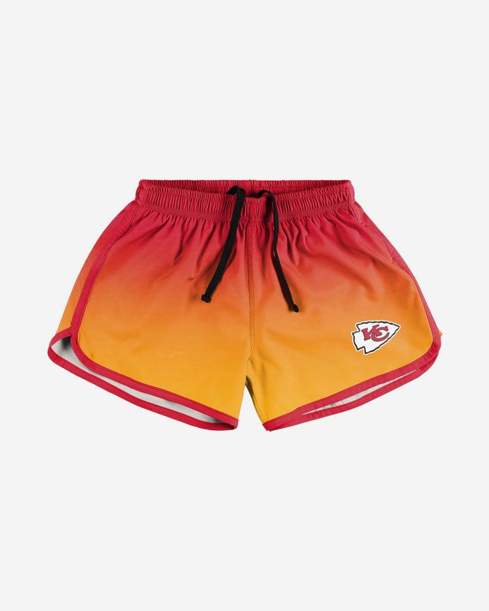 Kansas City Chiefs Womens Gradient Running Shorts FOCO - FOCO.com