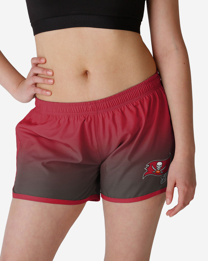 Tampa Bay Buccaneers Womens Gradient Running Shorts FOCO S - FOCO.com