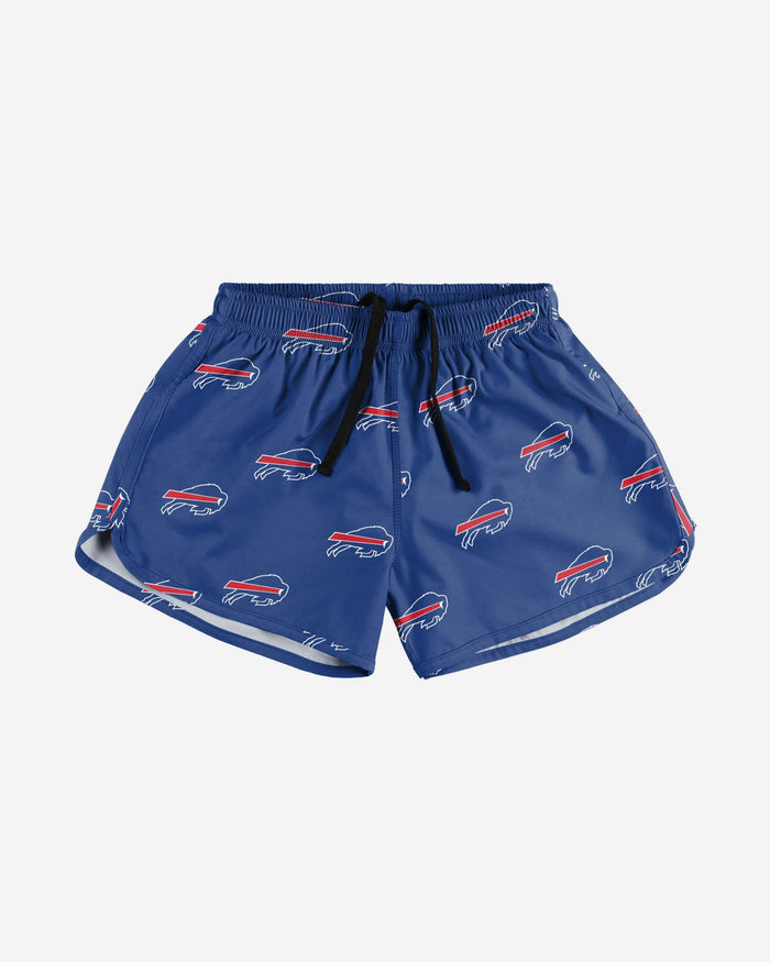 Buffalo Bills Womens Mini Print Running Shorts FOCO - FOCO.com