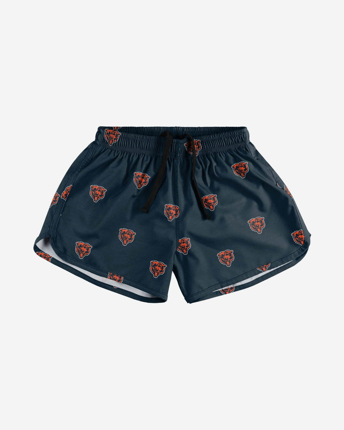 Chicago Bears Womens Mini Print Running Shorts FOCO - FOCO.com