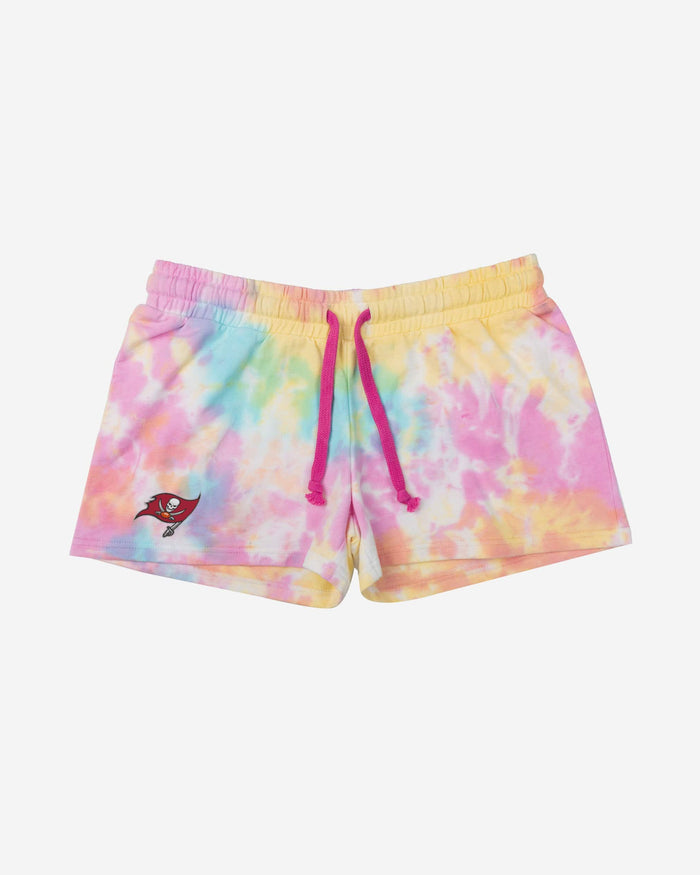 Tampa Bay Buccaneers Womens Pastel Tie-Dye Blast Lounge Shorts FOCO - FOCO.com