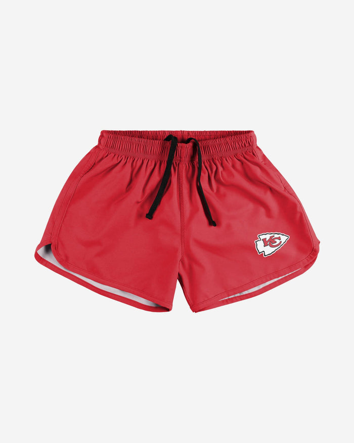 Kansas City Chiefs Womens Solid Running Shorts FOCO - FOCO.com