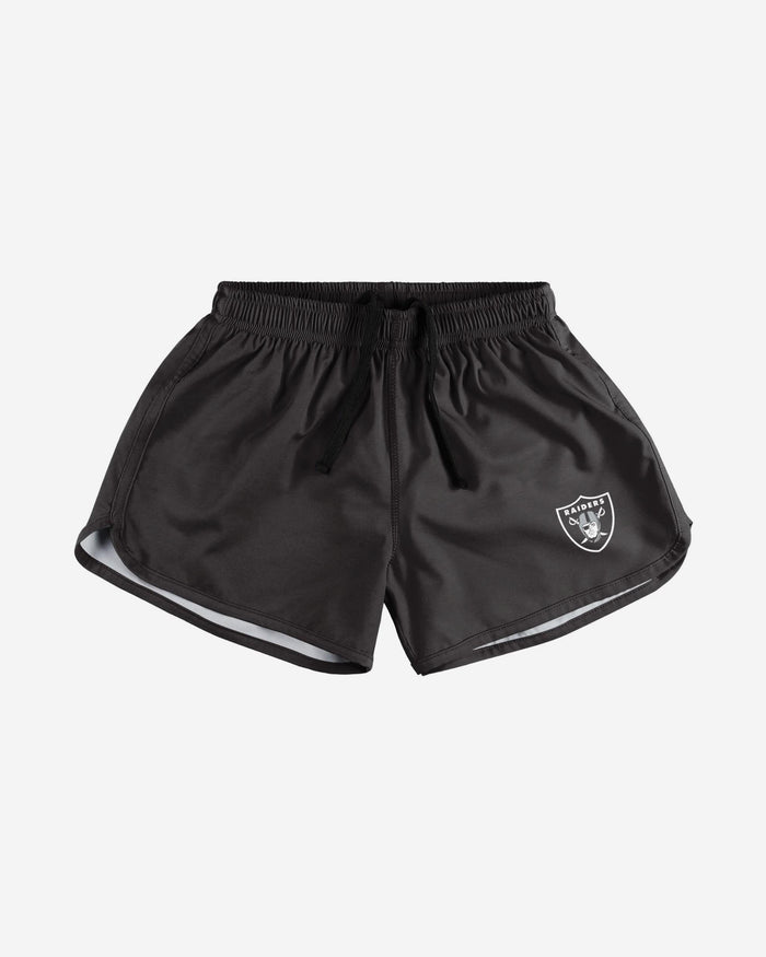 Las Vegas Raiders Womens Solid Running Shorts FOCO - FOCO.com