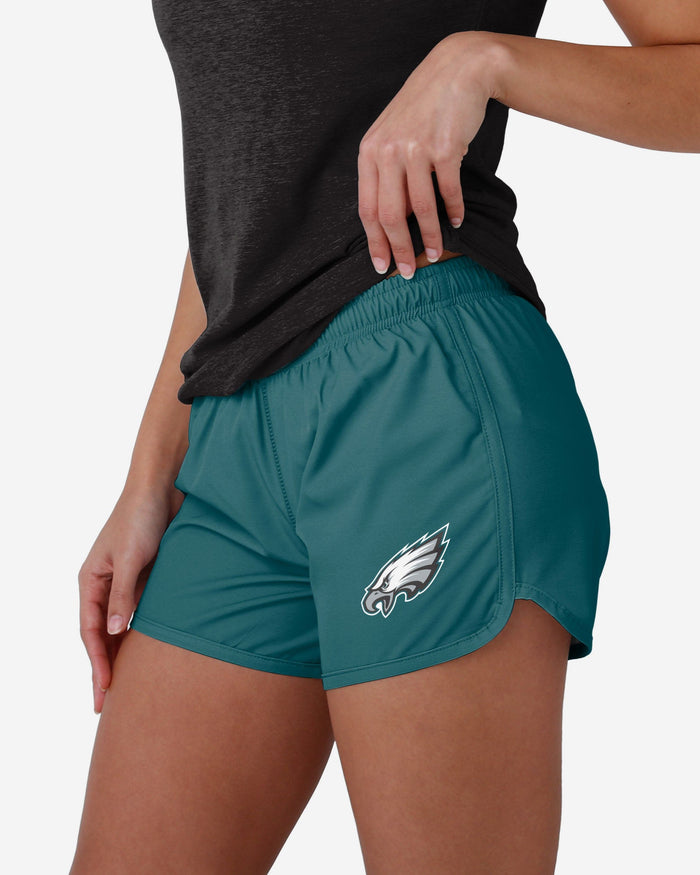 Philadelphia Eagles Womens Solid Running Shorts FOCO S - FOCO.com