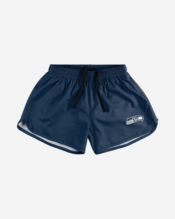 Seattle Seahawks Womens Solid Running Shorts FOCO - FOCO.com