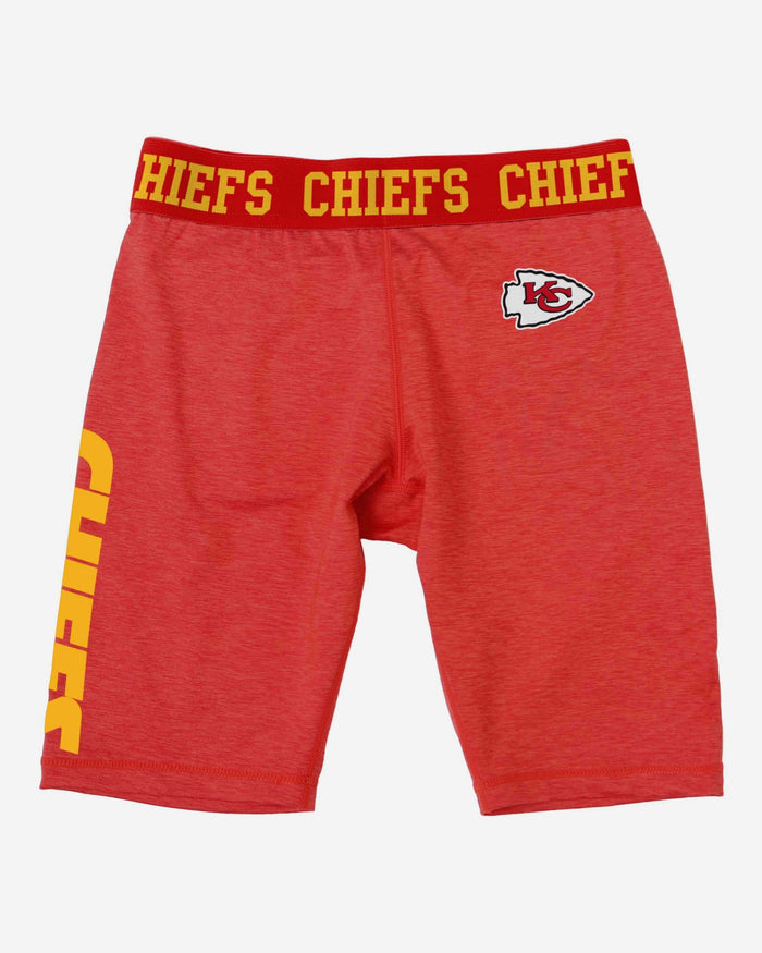 Kansas City Chiefs Womens Team Color Static Bike Shorts FOCO - FOCO.com